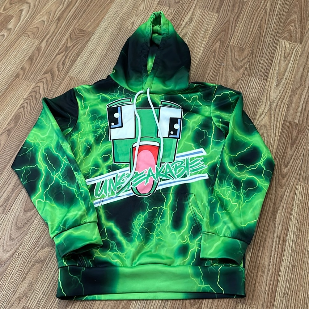 Unspeakable hoodie NWOT tag says S but fits like an 8